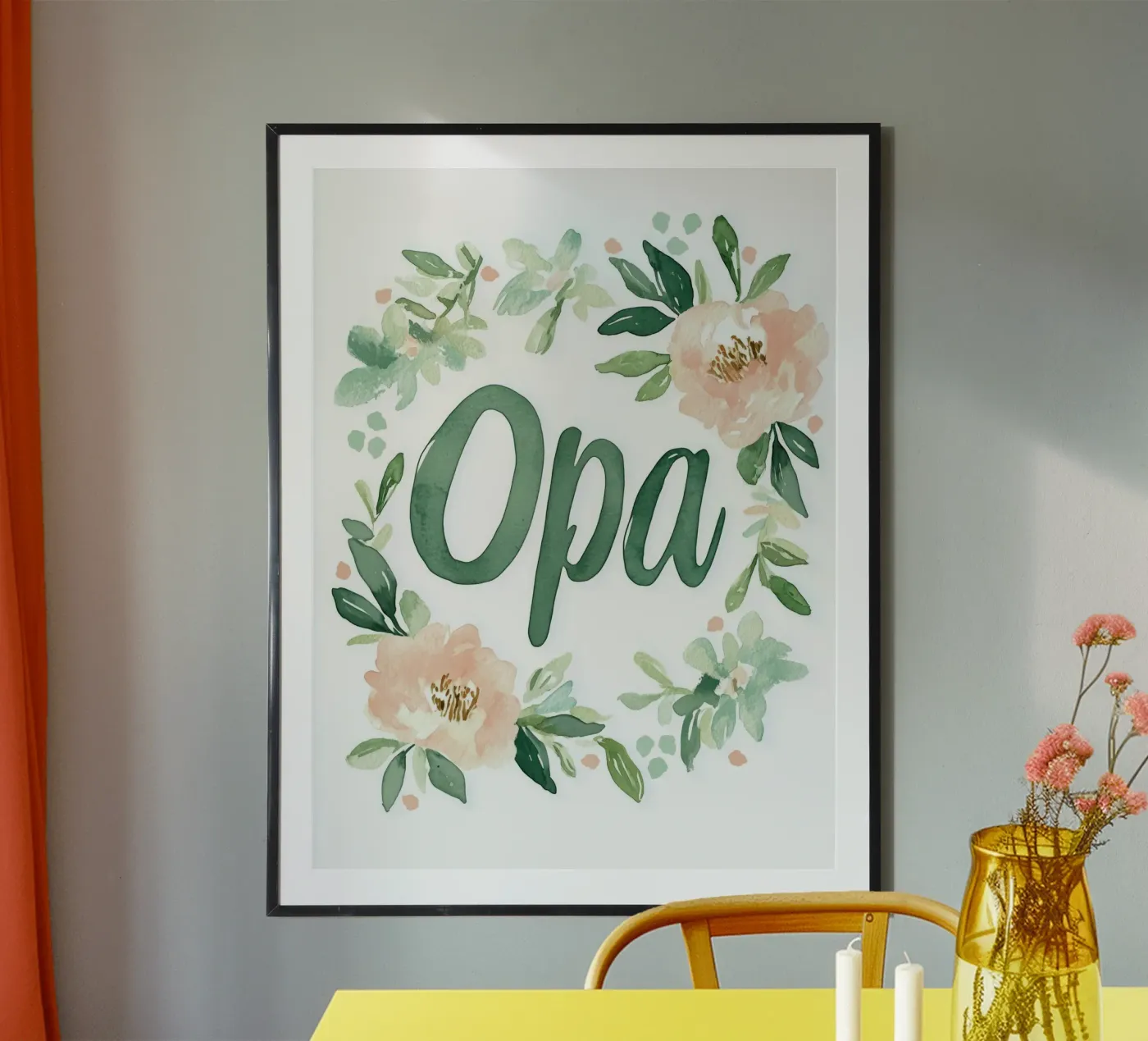 Opa (Version 2) Poster von treechild