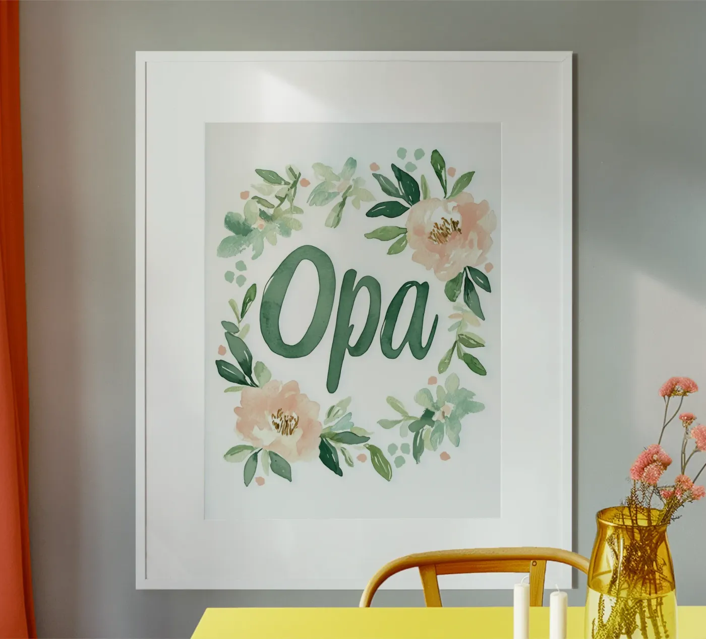 Opa (Version 2) Poster von treechild