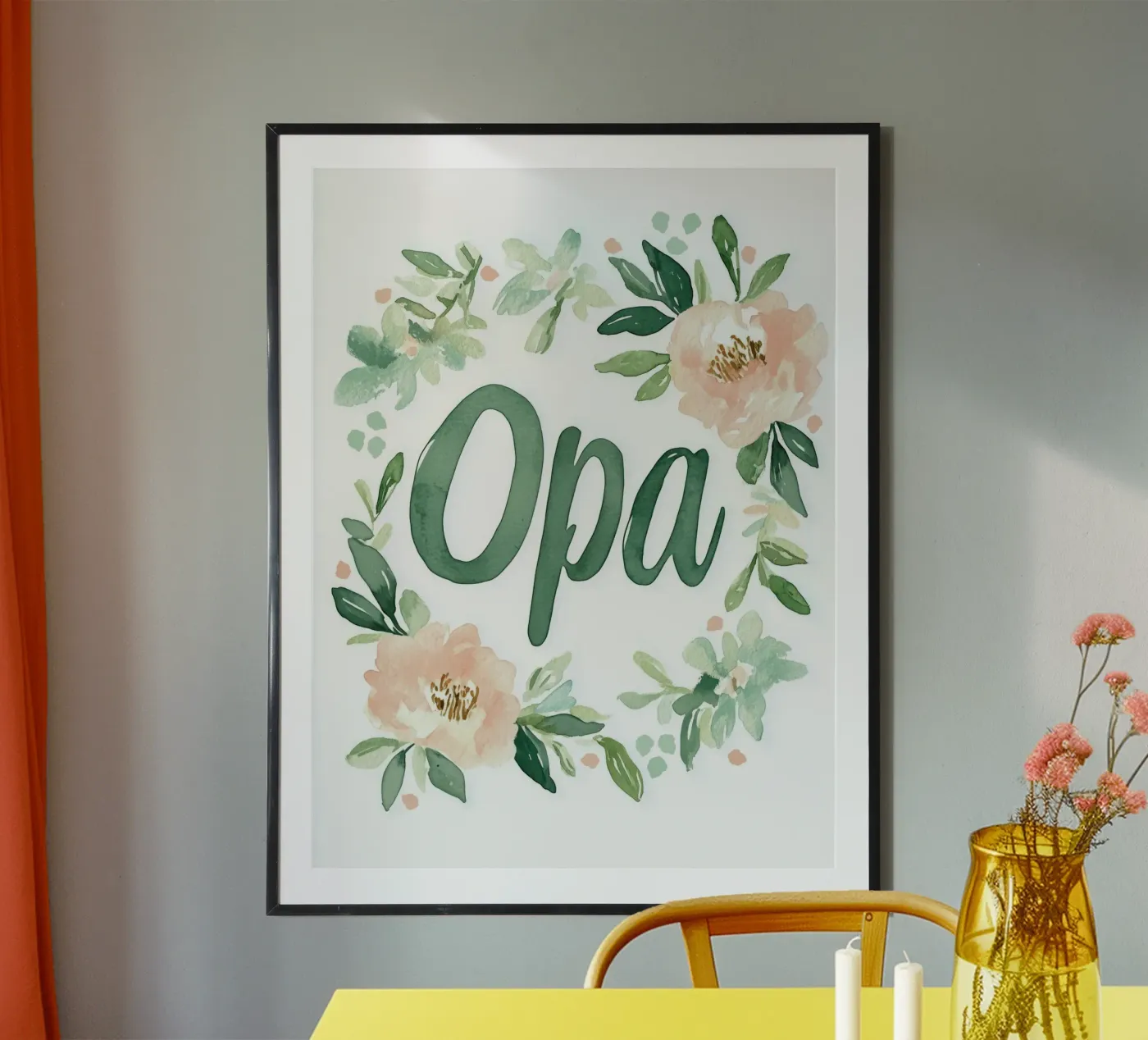 Opa (Version 2) Poster von treechild