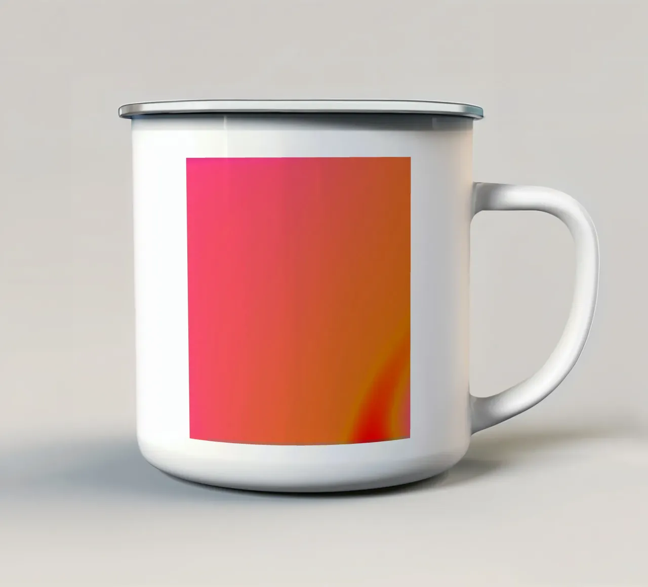 STAND IN YOUR LIGHT + SHARE IT tazza in smalto da ÂME LIBRE STUDIO