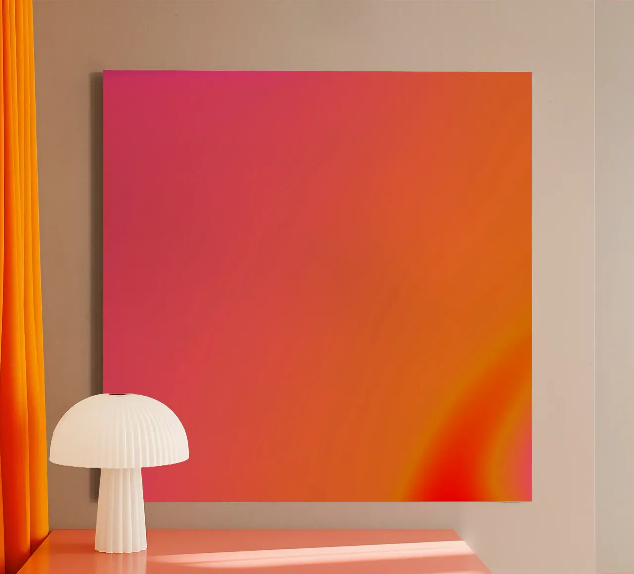 STAND IN YOUR LIGHT + SHARE IT Leinwand mit Schattenfugenrahmen von ÂME LIBRE STUDIO