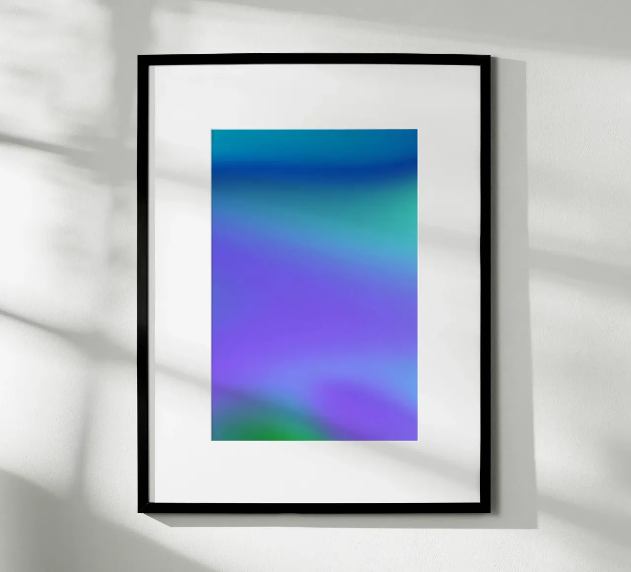 WONDERS ARE PRESENT poster con telaio in alluminio da ÂME LIBRE STUDIO