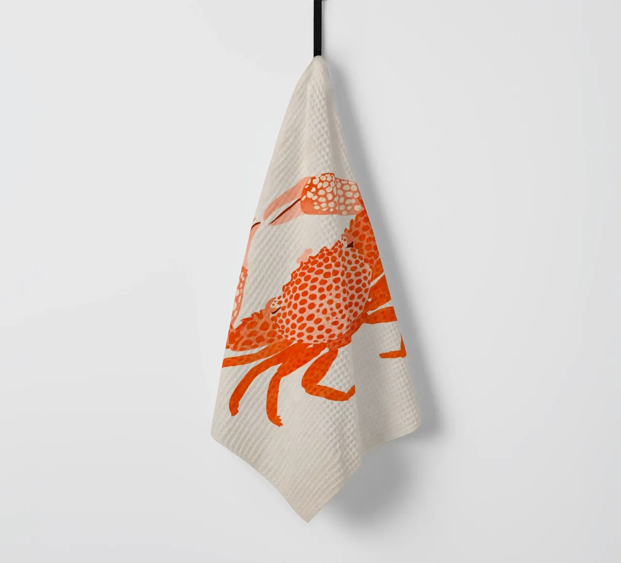 Emel Tunaboylu - Granchio rosso canovaccio da cucina da The Artcircle