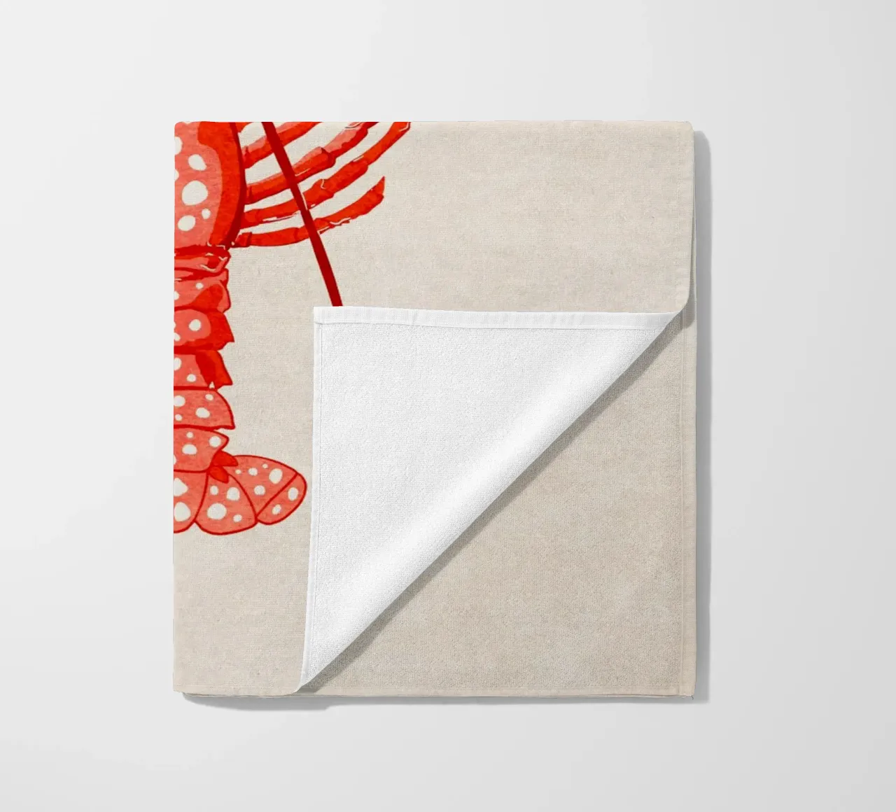 Emel Tunaboylu - Gambero Rosso telo mare da The Artcircle