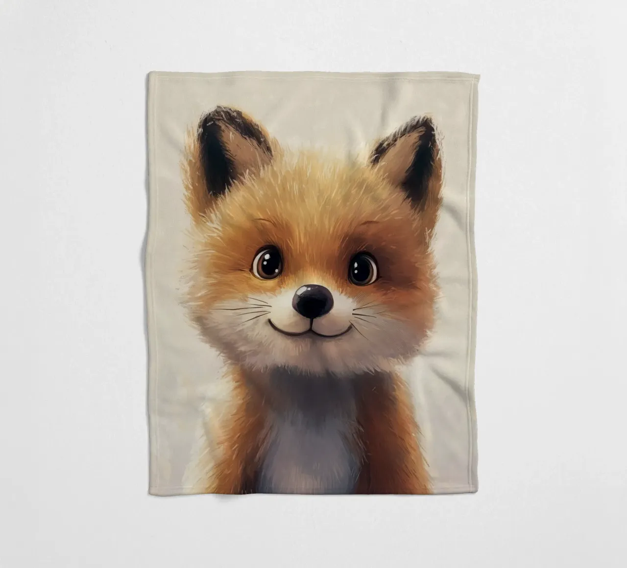 HeldIn #8: Fuchs Fleecedecke von farbenhelden