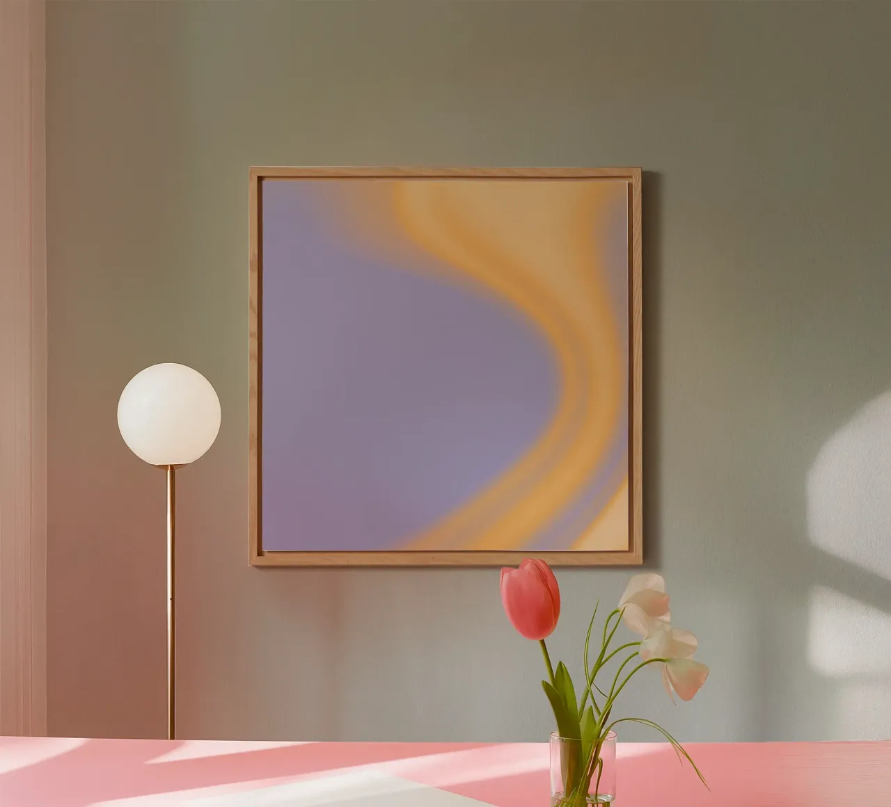 PEACE Alu-Dibond von ÂME LIBRE STUDIO