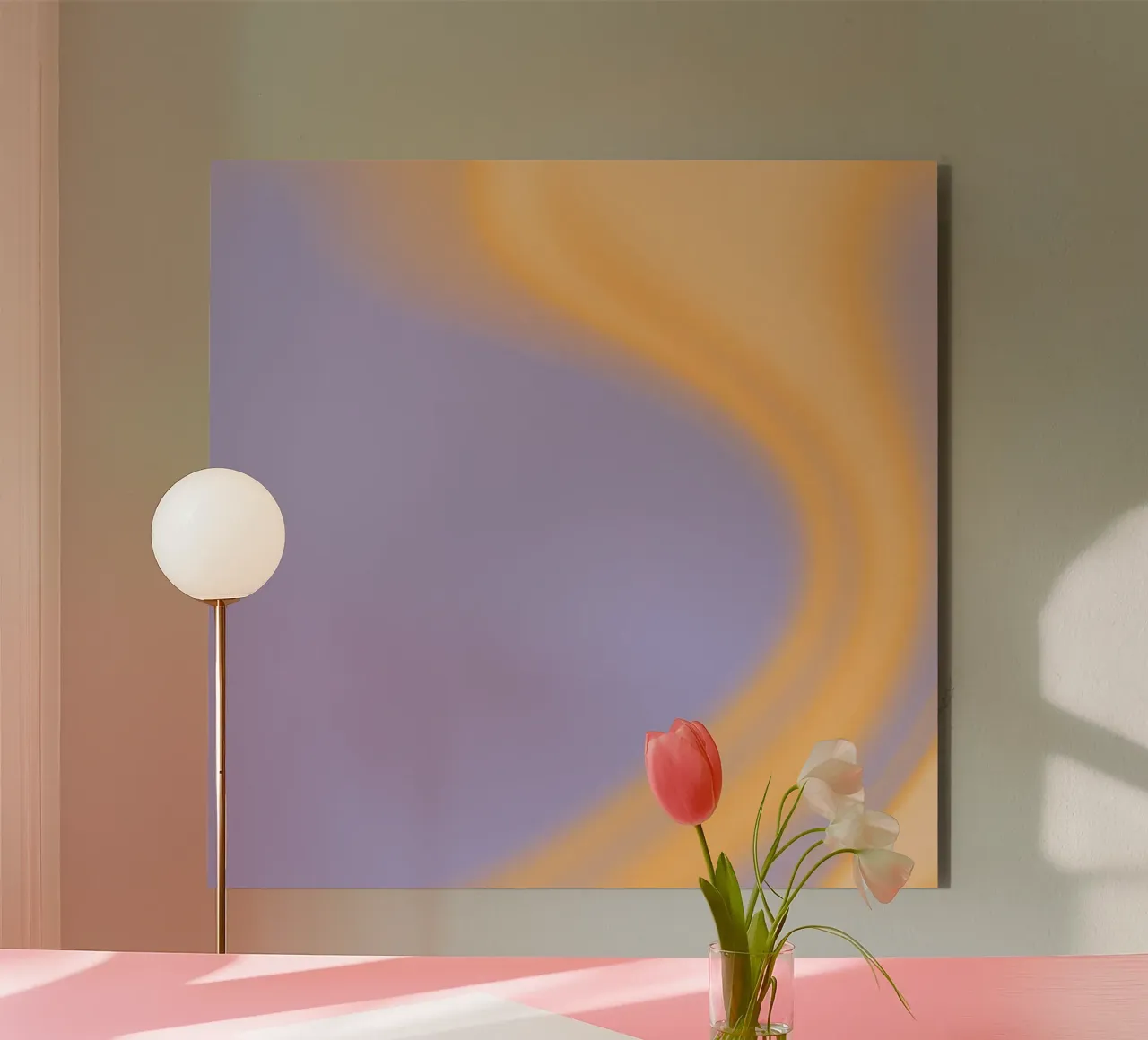 PEACE Alu-Dibond von ÂME LIBRE STUDIO