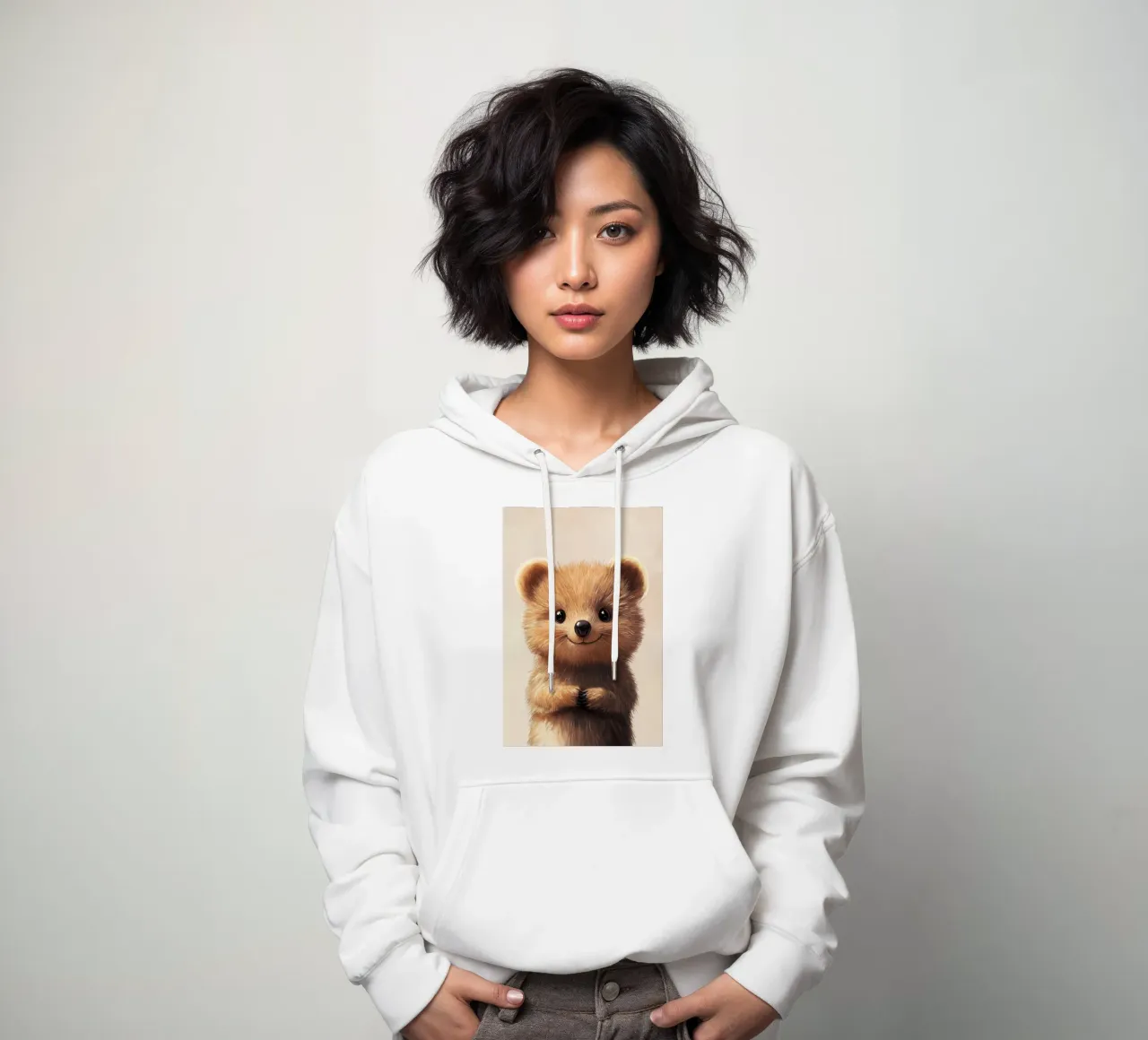 HeldIn #9: Quokka felpa con cappuccio da farbenhelden