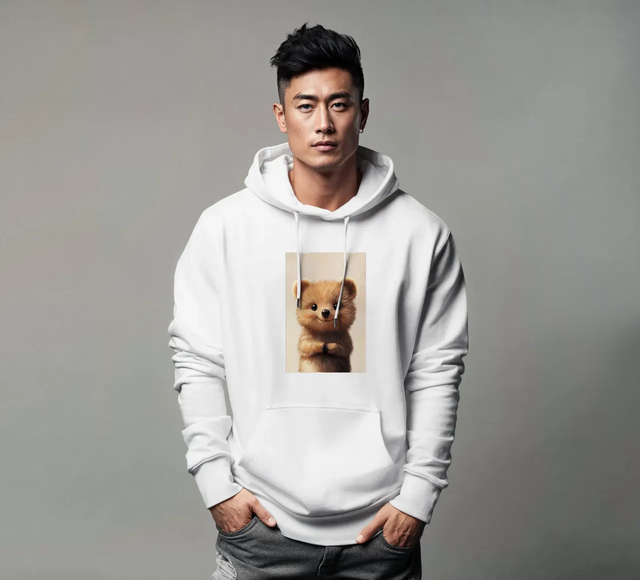 HeldIn #9: Quokka felpa con cappuccio da farbenhelden