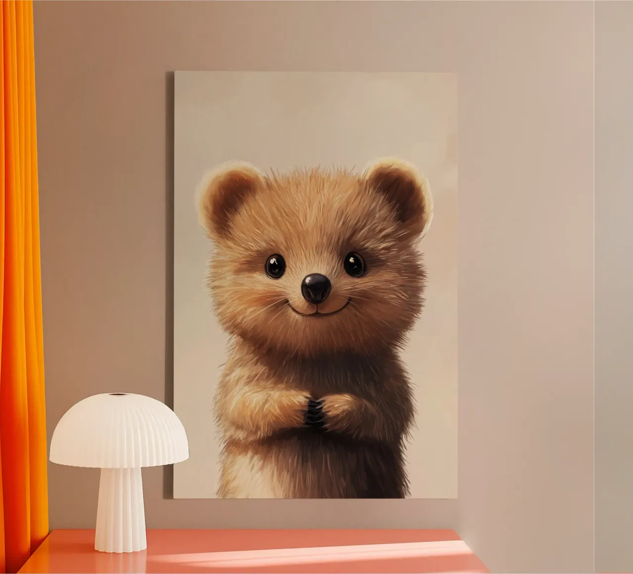 HeldIn #9: Quokka tela con Cornice a cassetta da farbenhelden