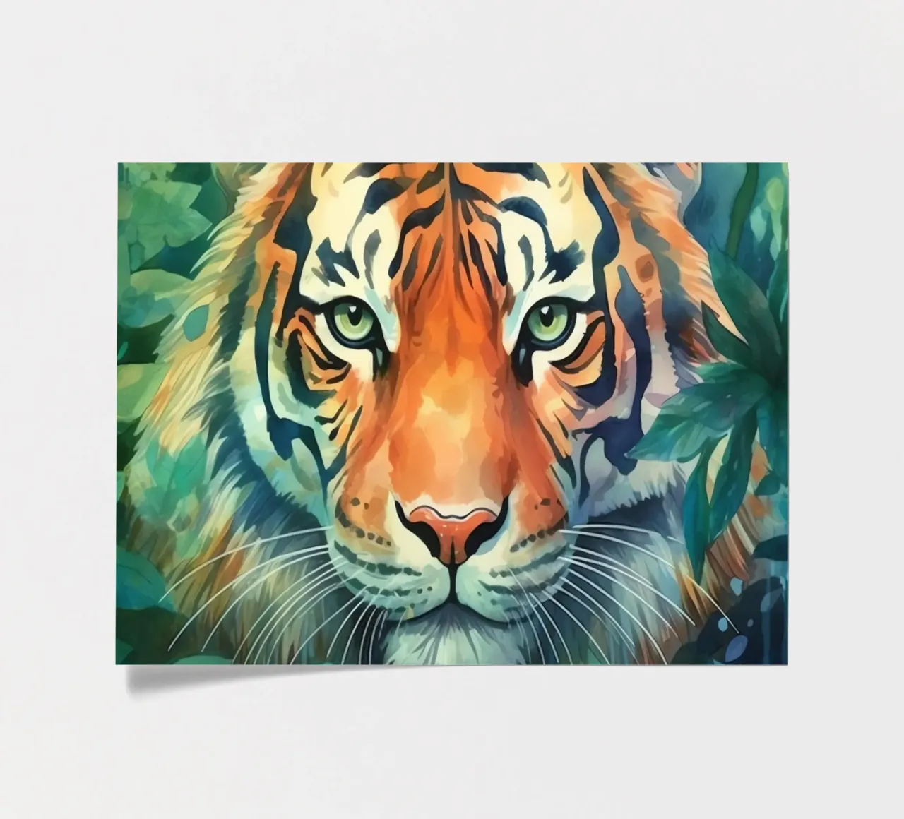 Animal Totem Tigre sticker sheet by Théïa's Fantasia World