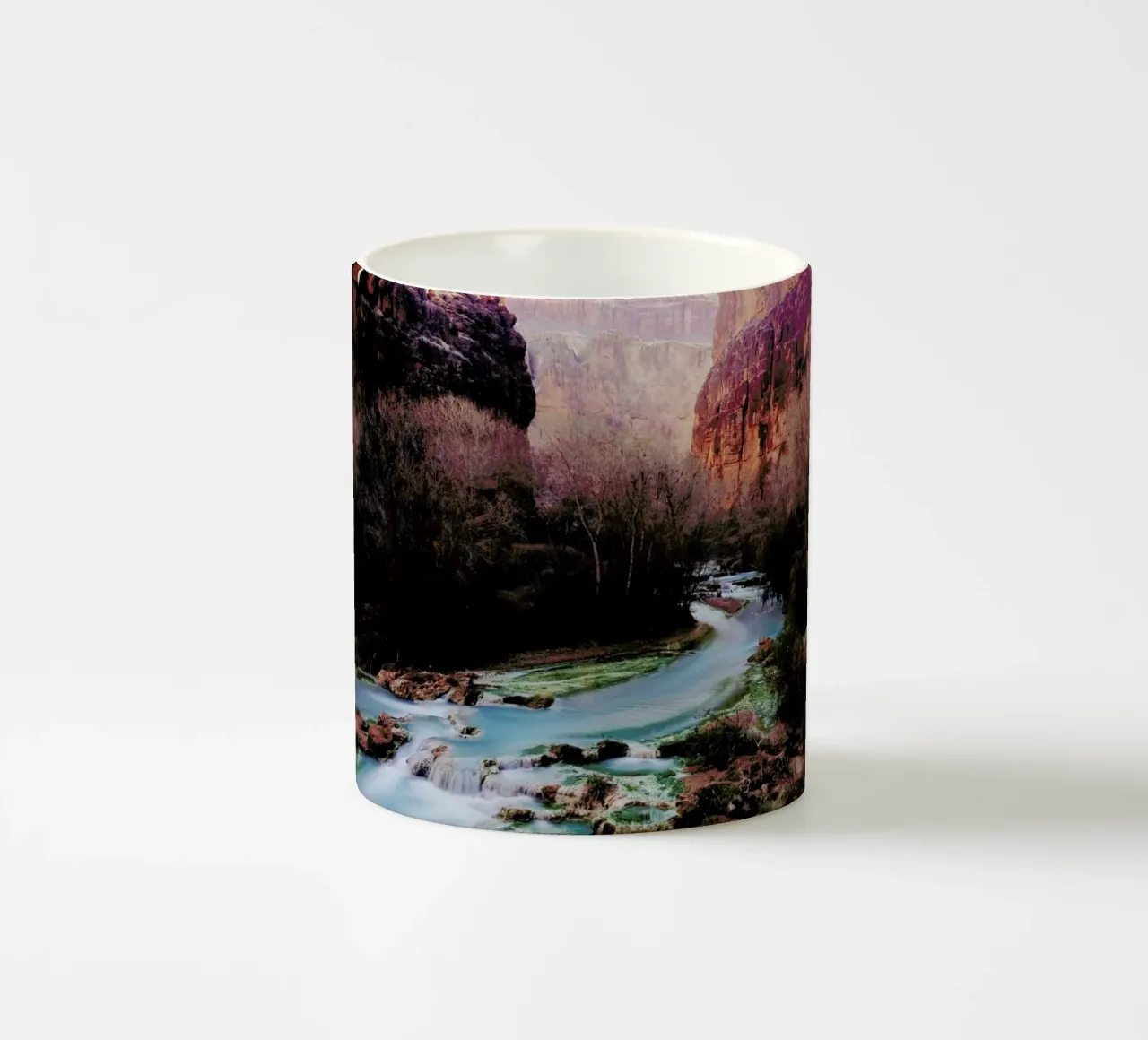 Havasu Canyon Creek tazza in ceramica da Kevin Russ