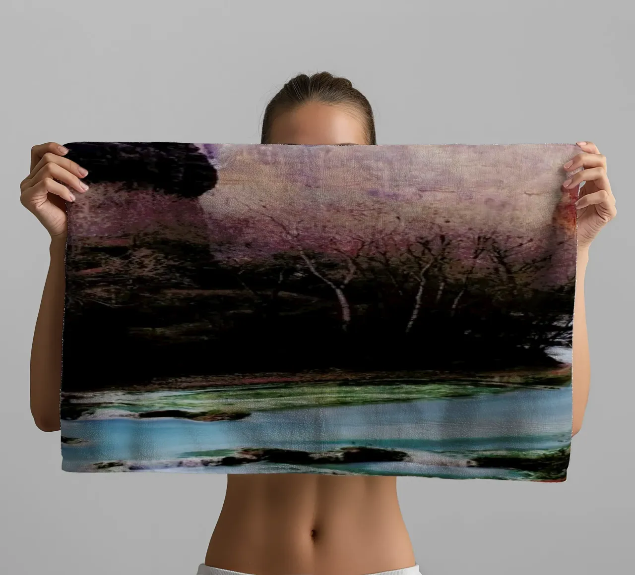 Havasu Canyon Creek towel by Kevin Russ