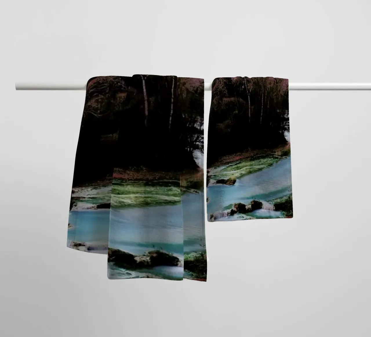 Havasu Canyon Creek towel by Kevin Russ