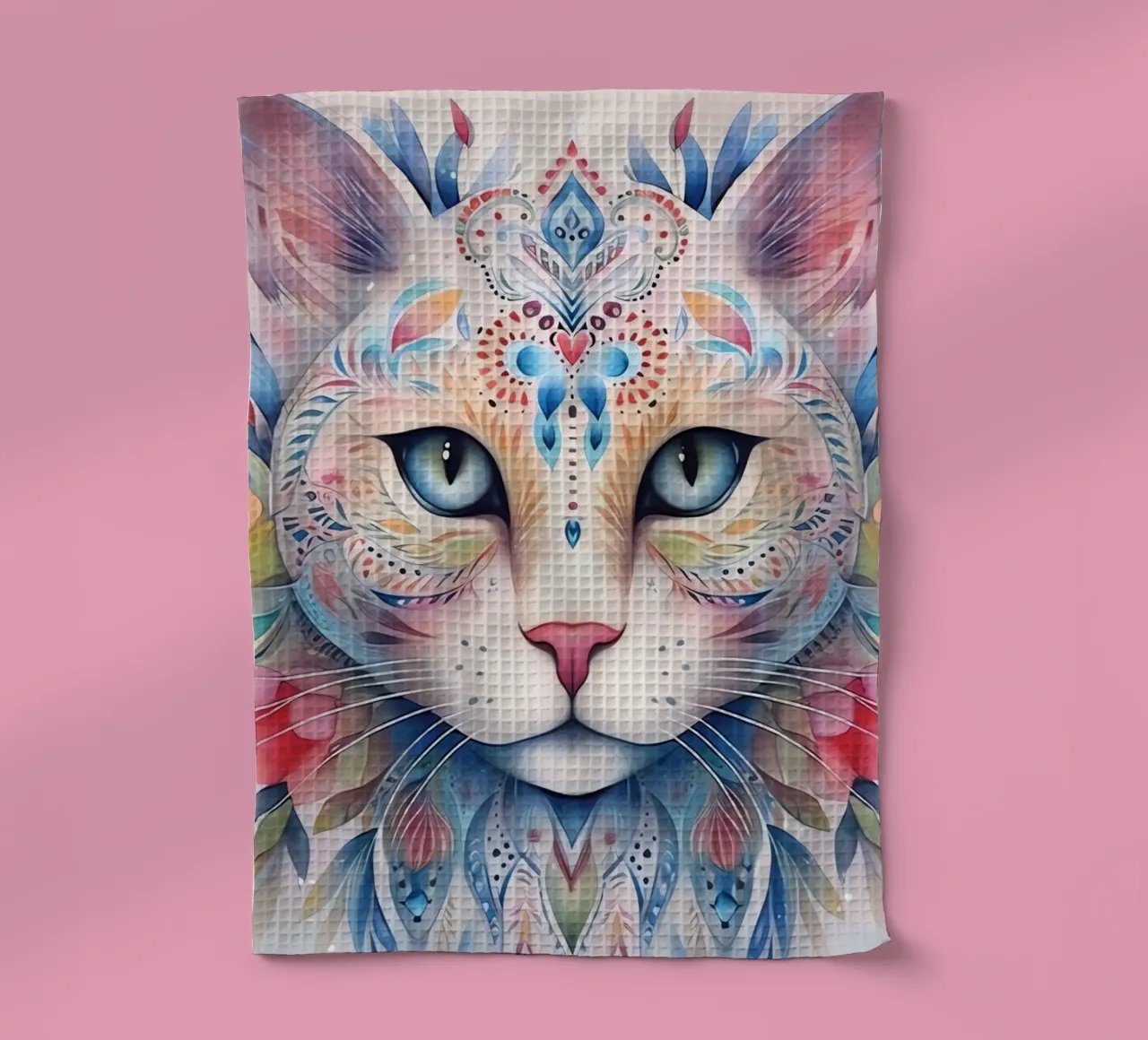 Chat sui totem animali canovaccio da cucina da Théïa's Fantasia World