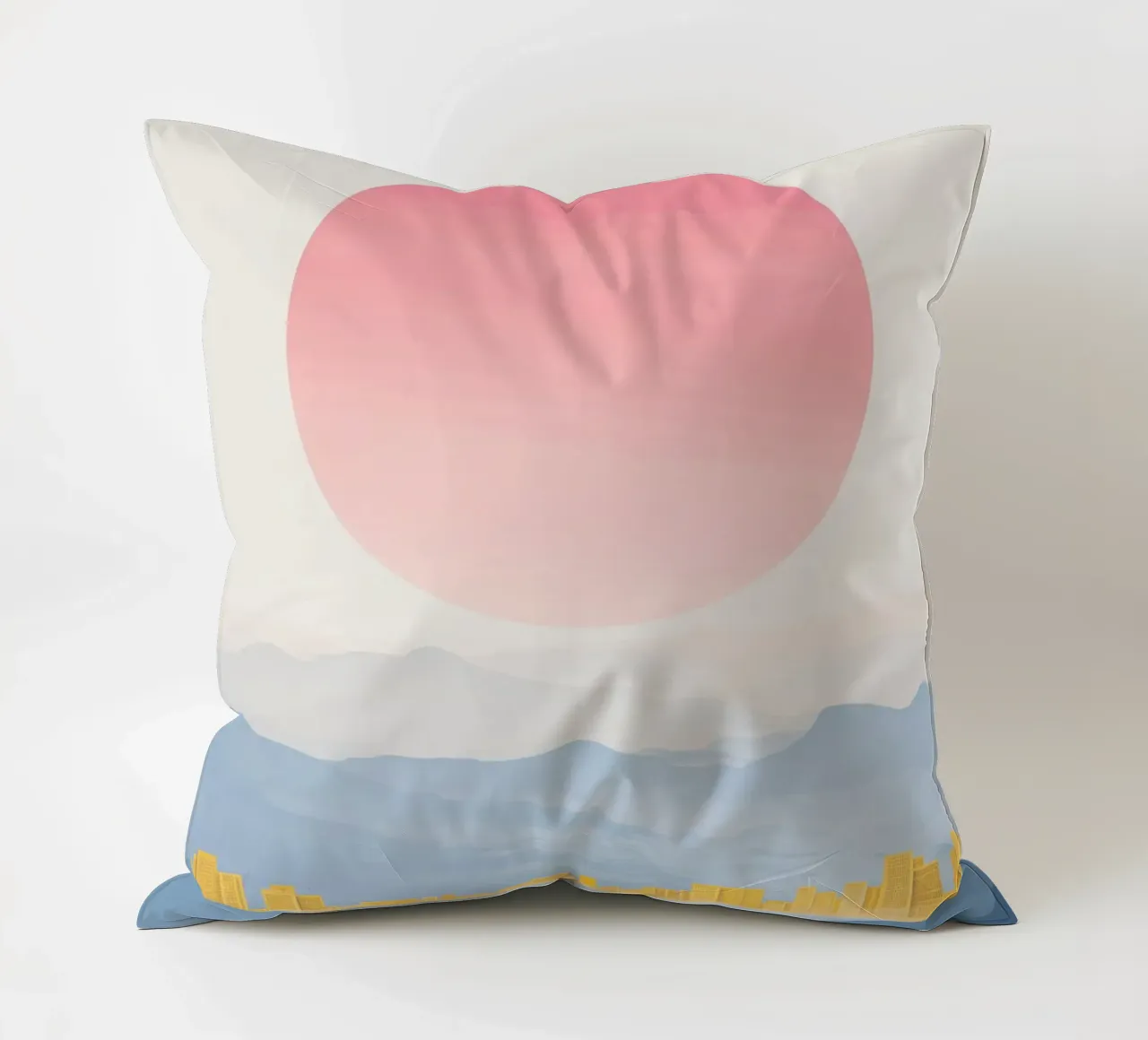 Fjord Urbain decorative cushion by Affiches Soleil & Déco Lumineuse – Sunny