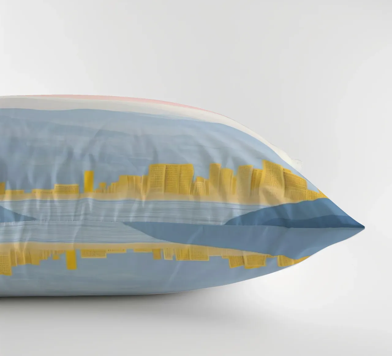 Fjord Urbain decorative cushion by Affiches Soleil & Déco Lumineuse – Sunny