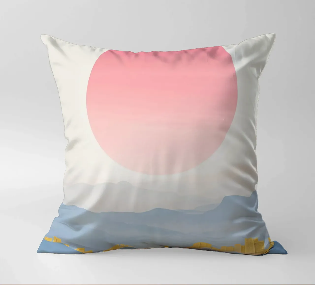 Fjord Urbain decorative cushion by Affiches Soleil & Déco Lumineuse – Sunny