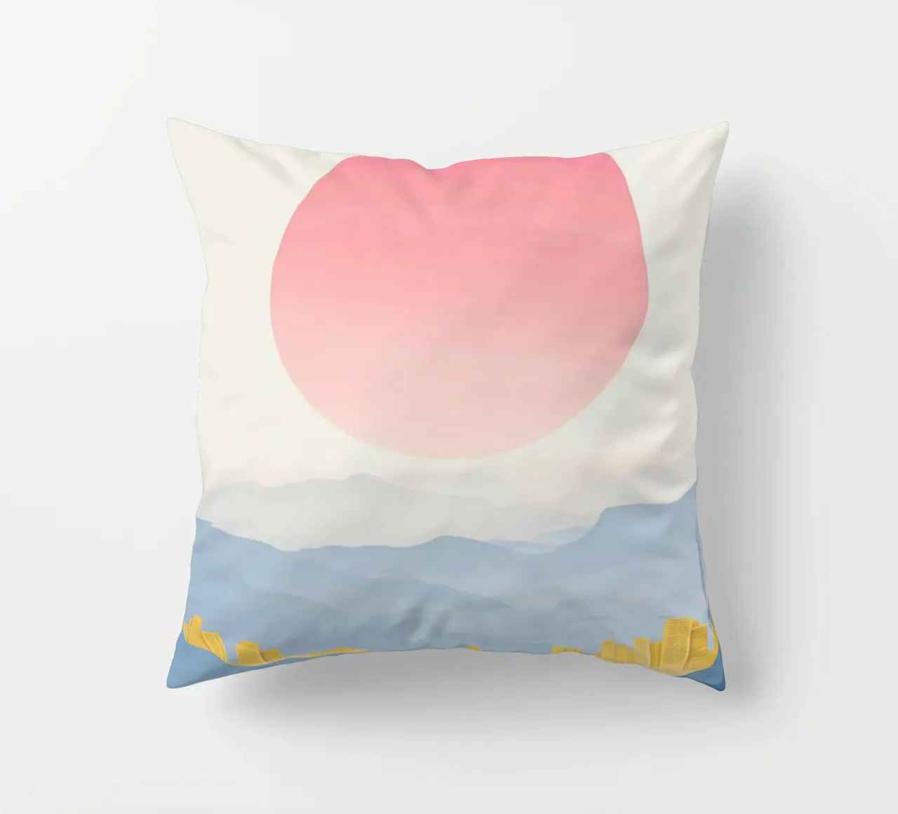 Fjord Urbain decorative cushion by Affiches Soleil & Déco Lumineuse – Sunny