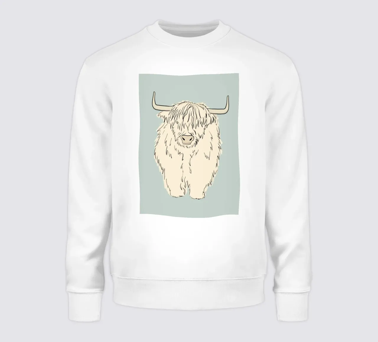 Highland Cow felpa da BAINAI