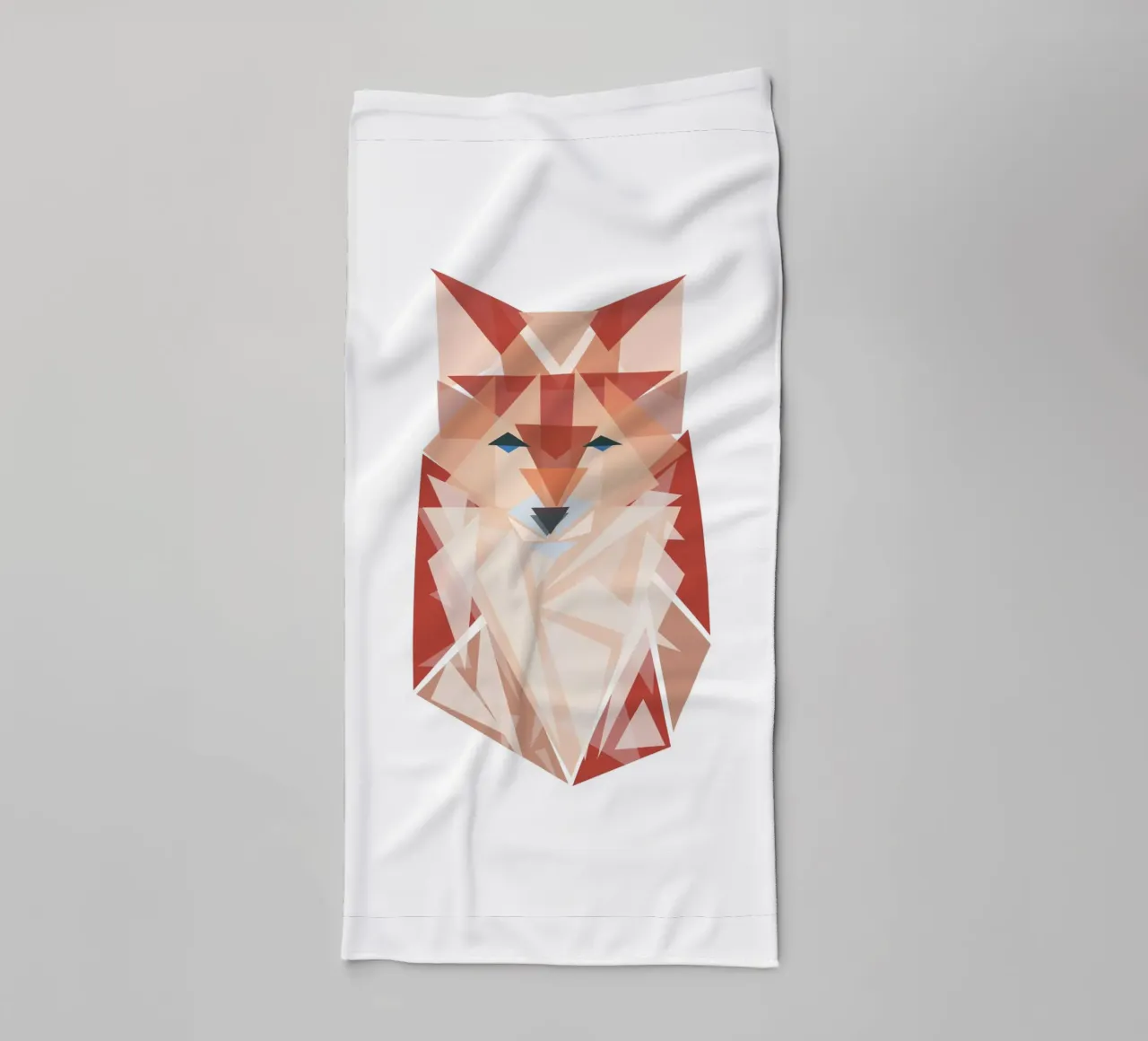 Geometrischer Fuchs asciugamano da bagno da BAINAI