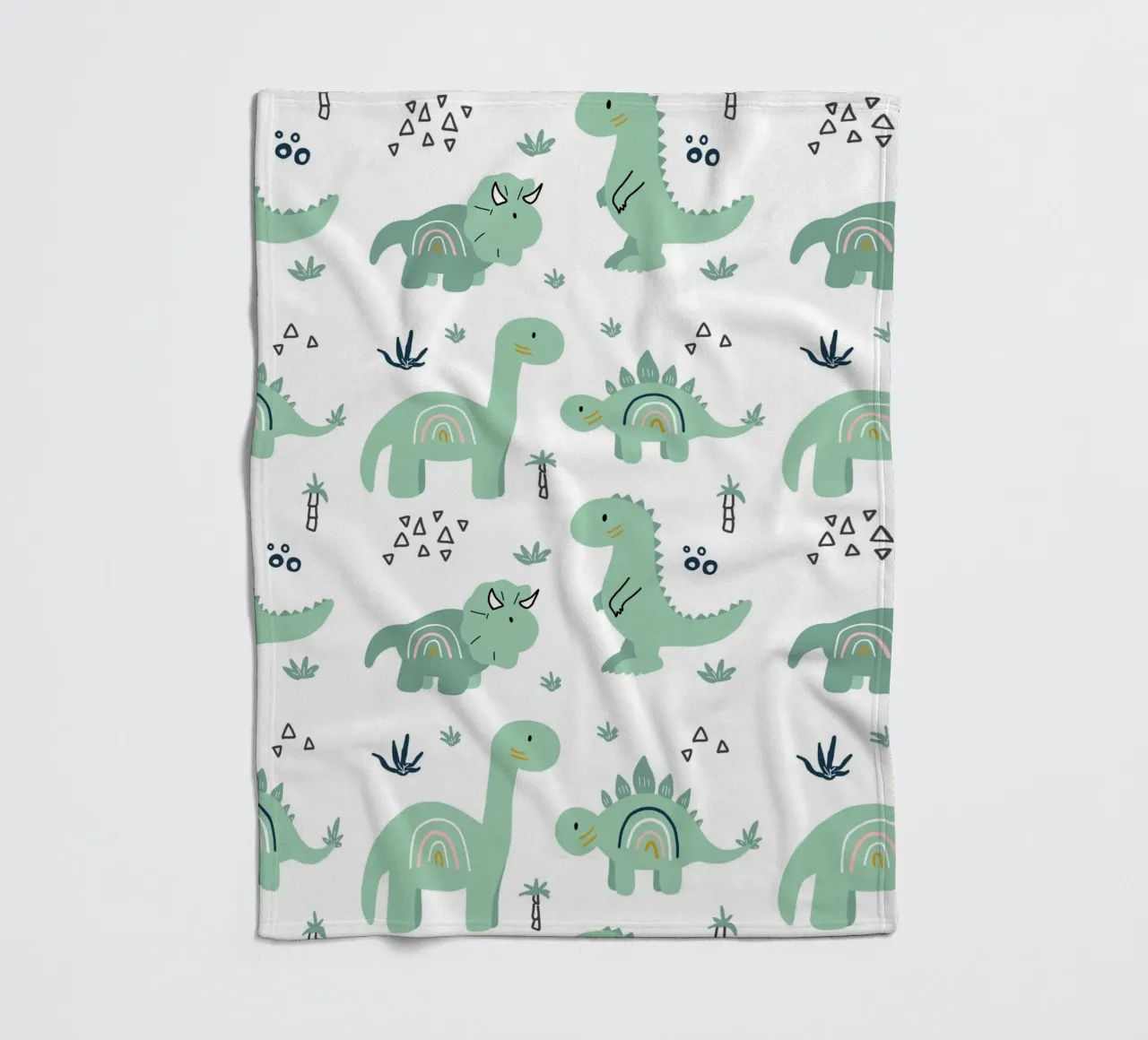 Dinosaurier Muster coperta in pile da BAINAI