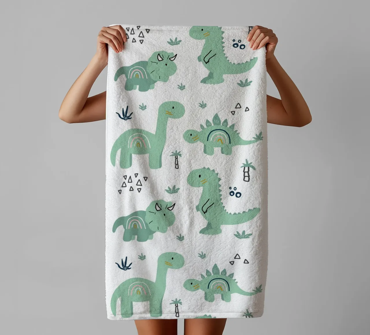 Dinosaurier Muster asciugamano da bagno da BAINAI