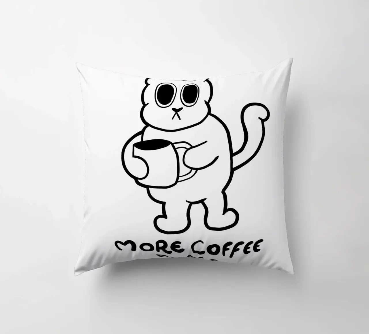 More coffee please cuscino da BAINAI