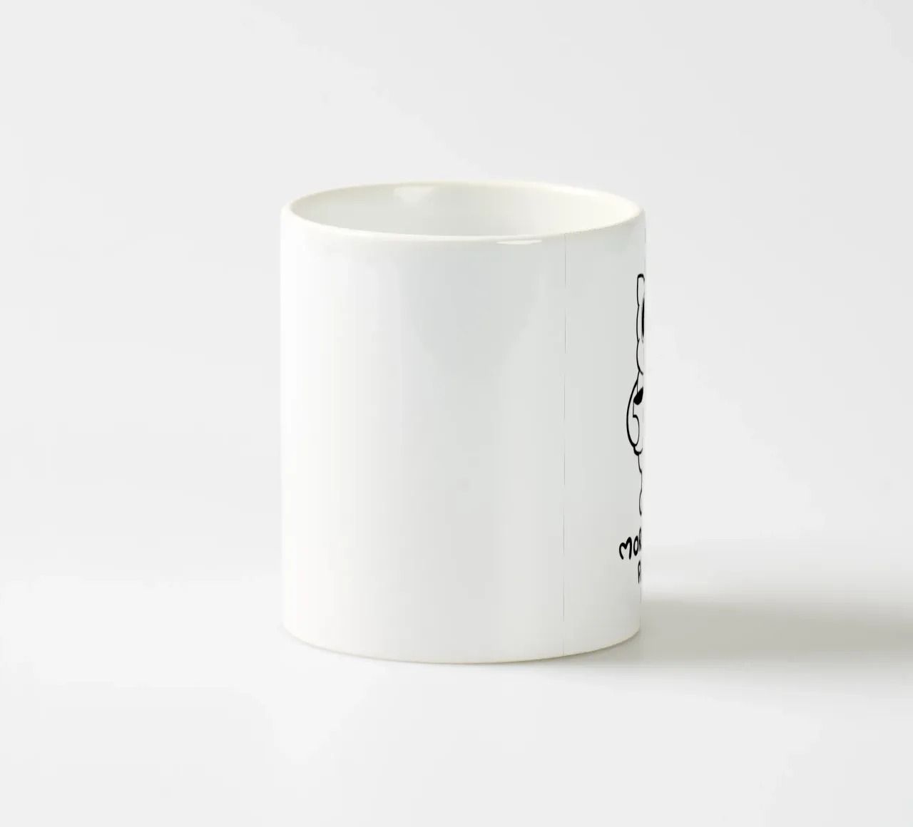 More coffee please Keramik Tasse von BAINAI