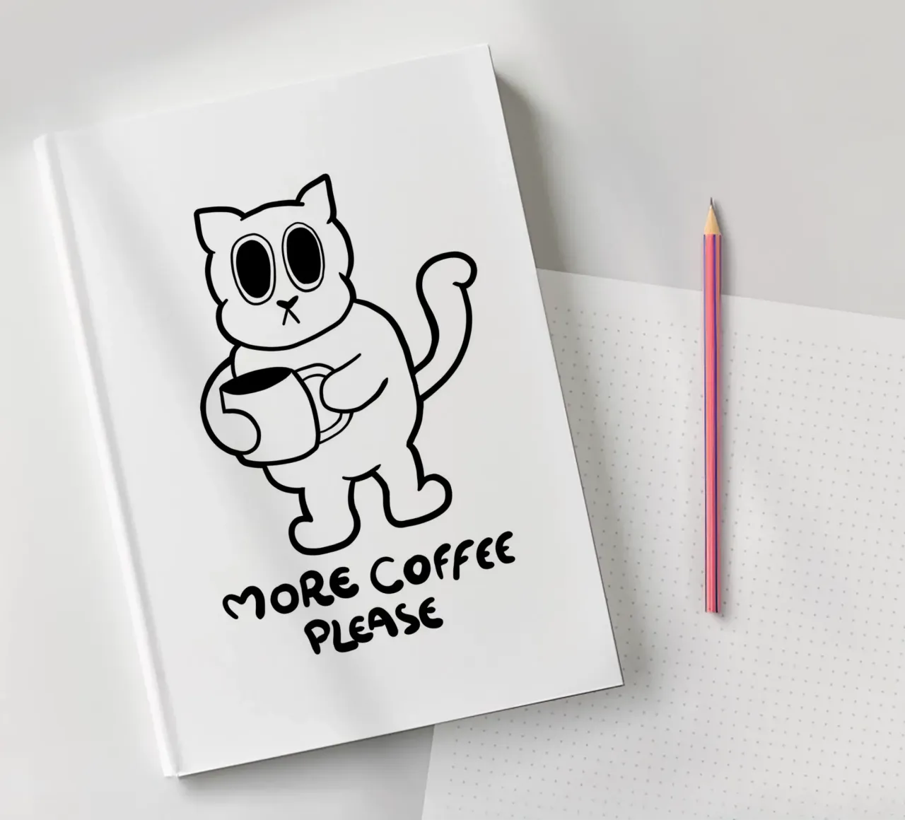 More coffee please notebook by BAINAI