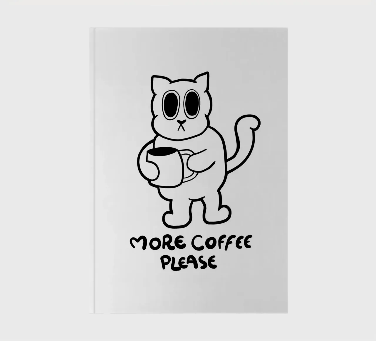 More coffee please notebook by BAINAI