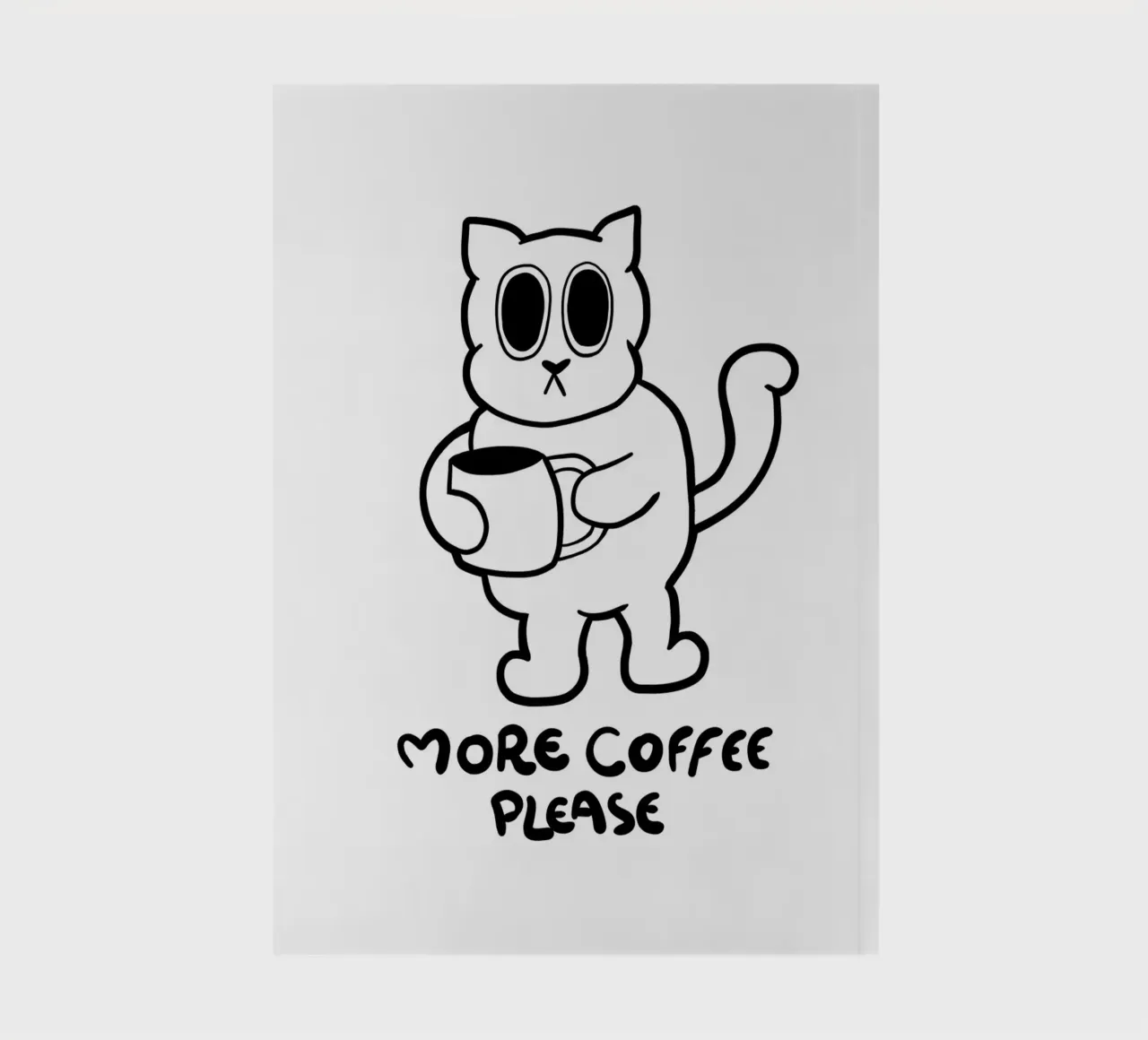 More coffee please notebook by BAINAI