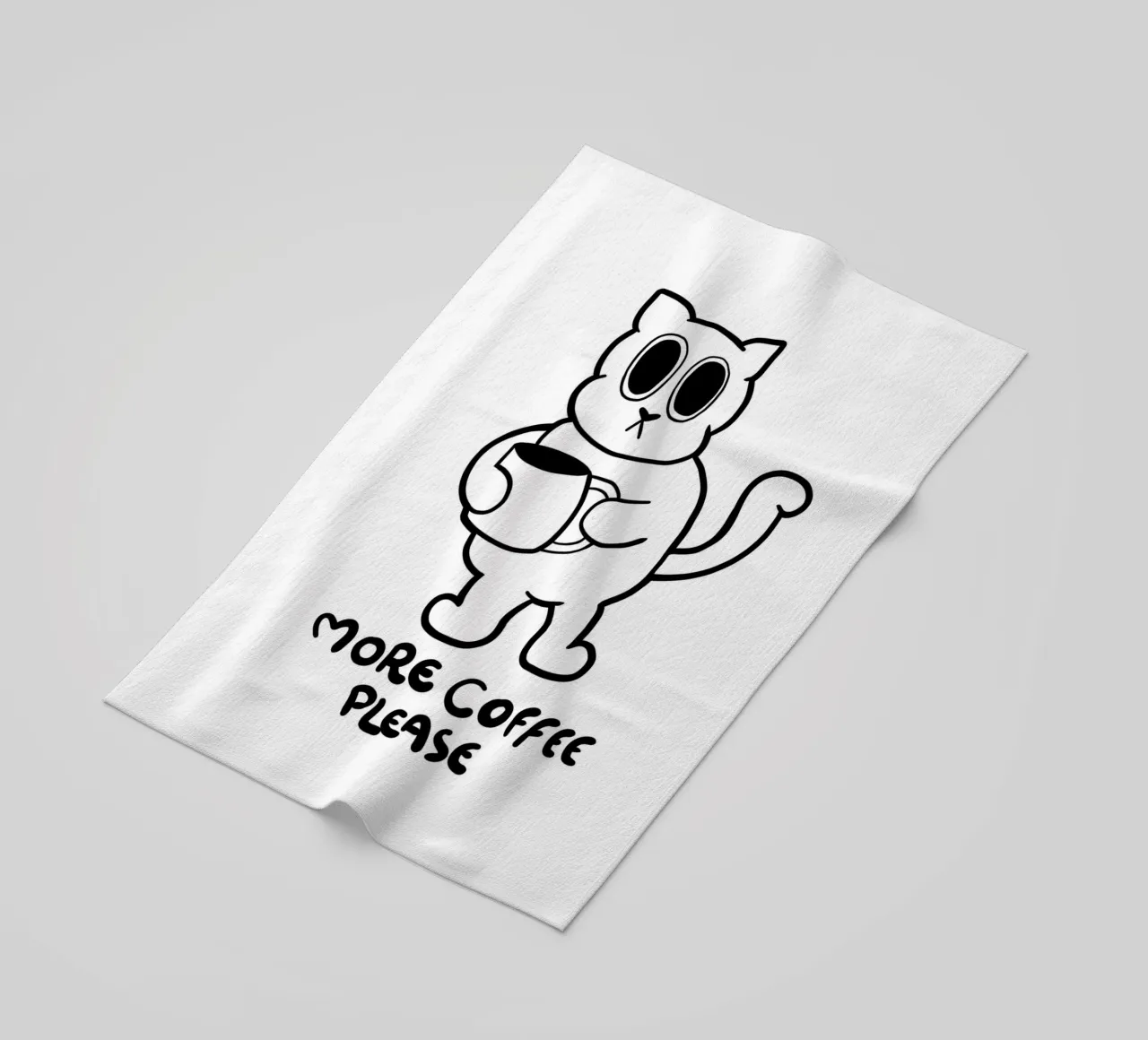 More coffee please telo mare da BAINAI KAWAII