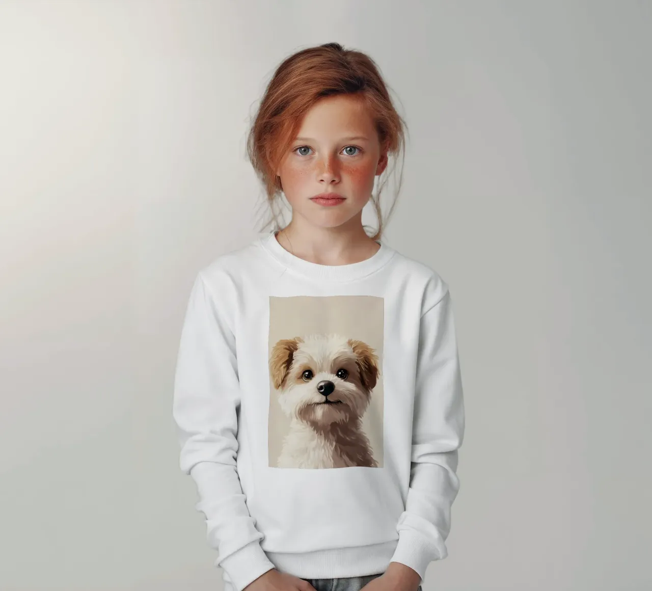 Hero #10: Dog kids sweatshirt by farbenhelden