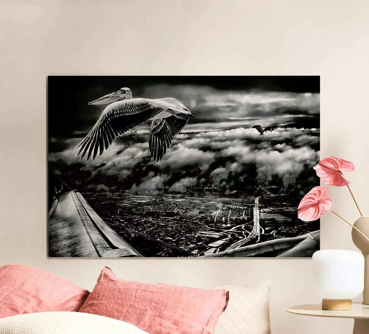A Wonderful Flight - Piet Flour carta hahnemühle da Pictufy