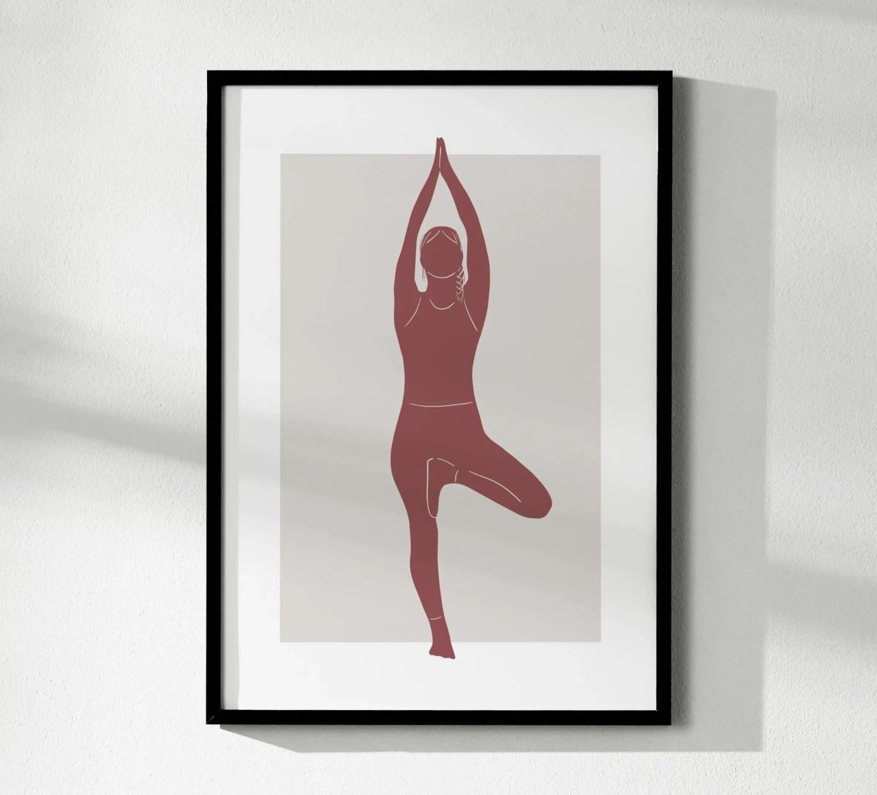 Yoga poster van BAINAI