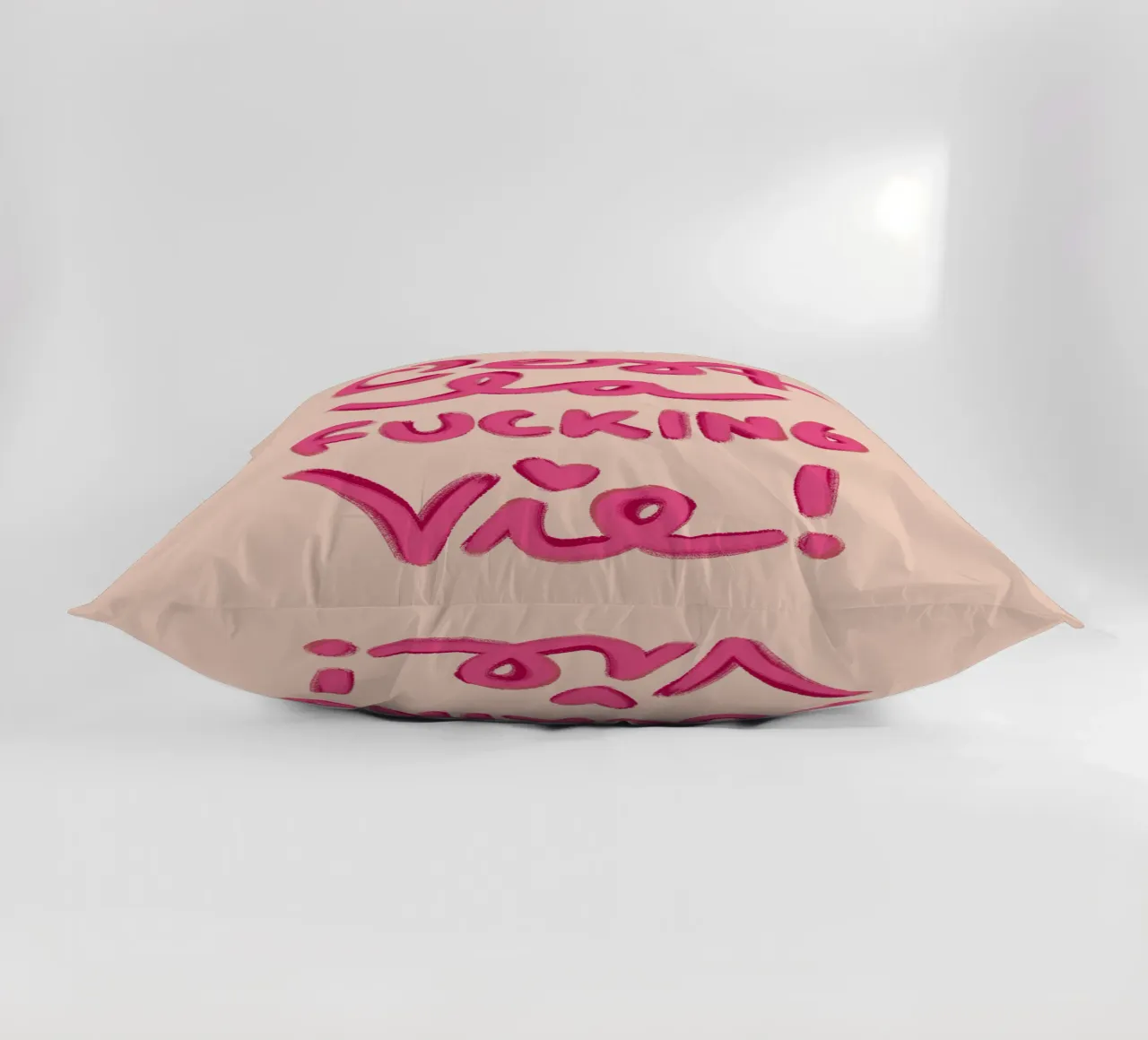 C'est la f*ucking vie! cuscino da Illustration Raissa Oltmanns