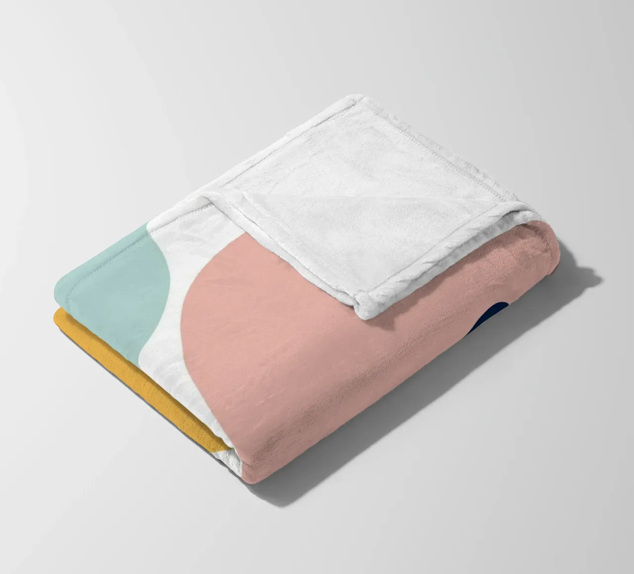 Pastel Branch coperta in pile da BAINAI
