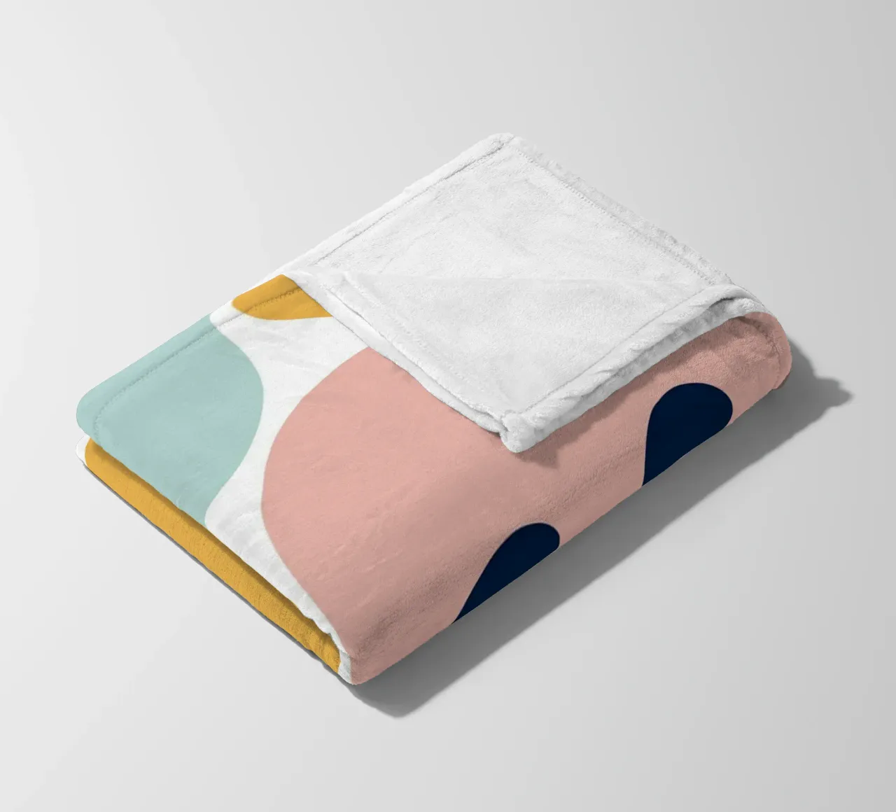 Pastel Branch coperta in pile da BAINAI