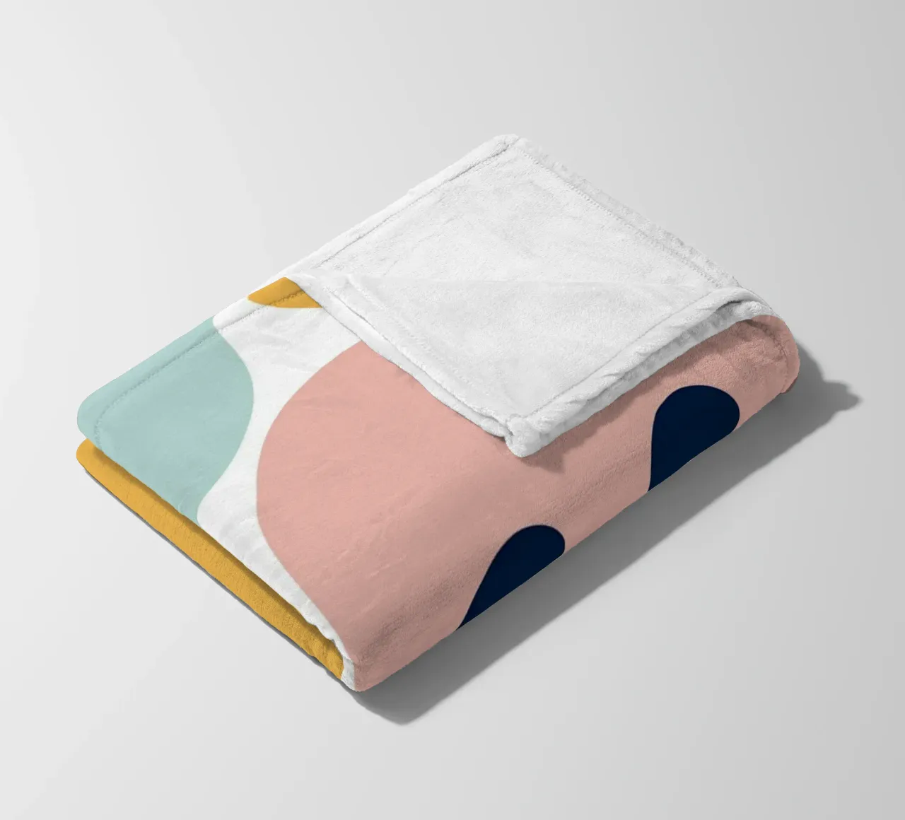 Pastel Branch coperta in pile da BAINAI