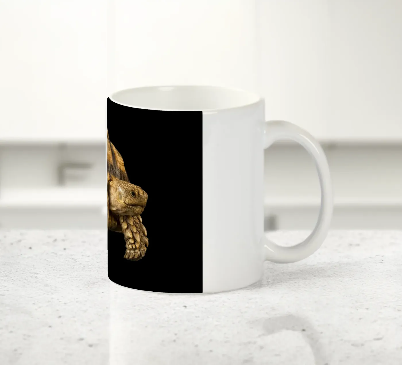 Land Turtle ceramic mug by Curious Collections by Marielle Leenders