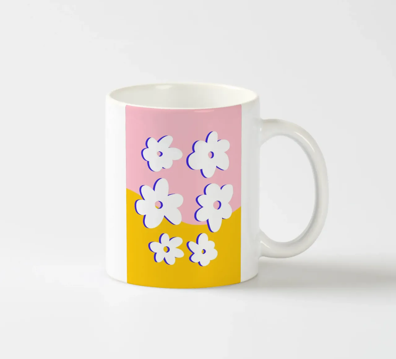 Retro Blümchen Muster tazza in ceramica da BAINAI
