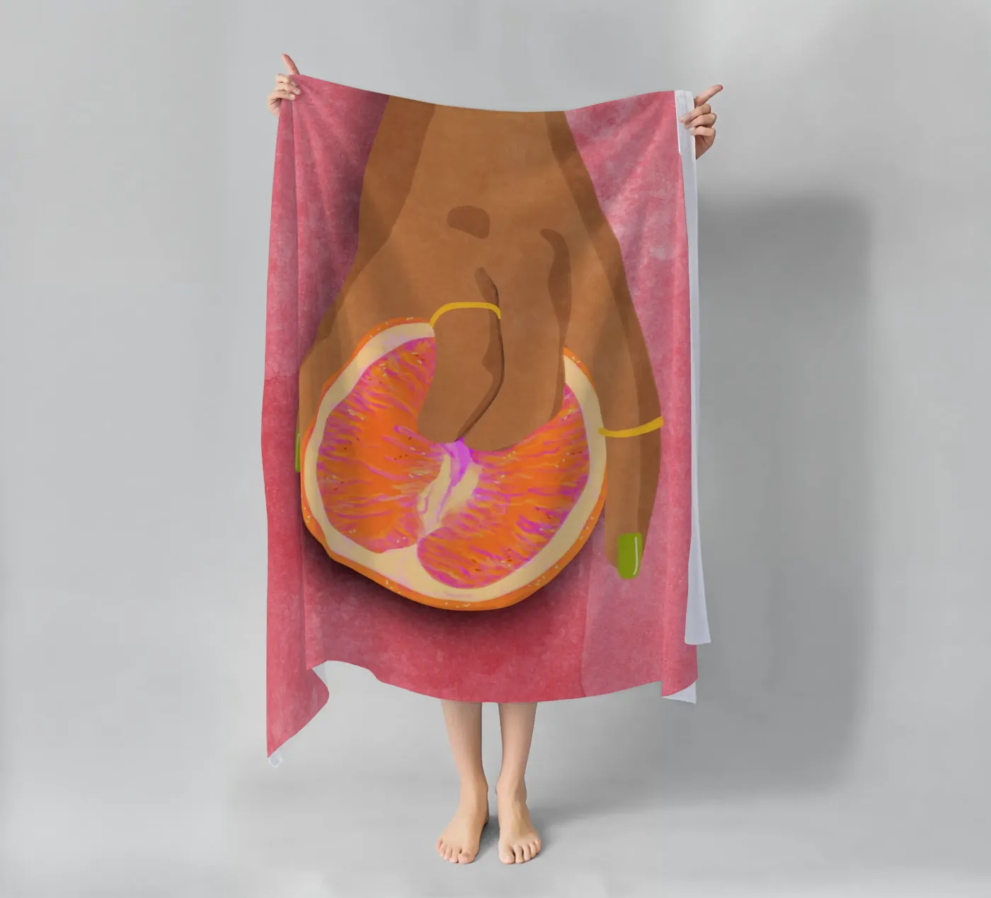 Fruity Love telo mare da Illustration Raissa Oltmanns