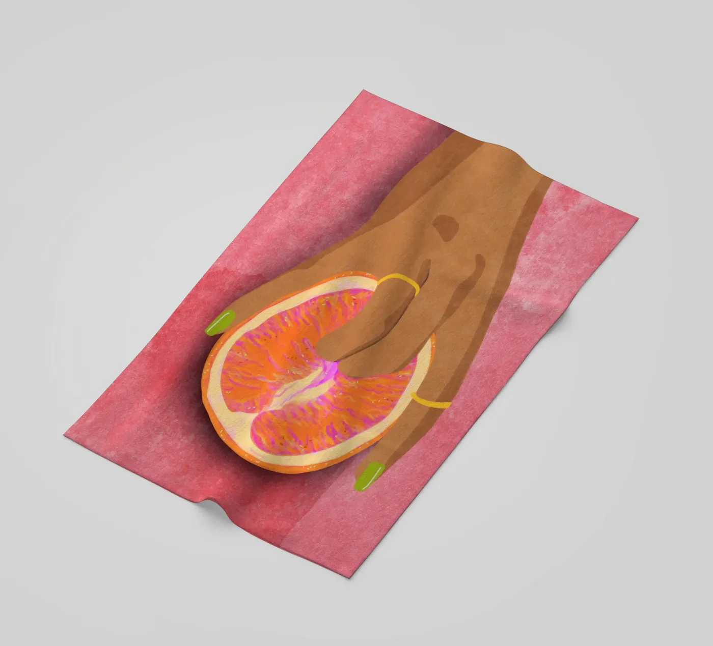 Fruity Love telo mare da Illustration Raissa Oltmanns