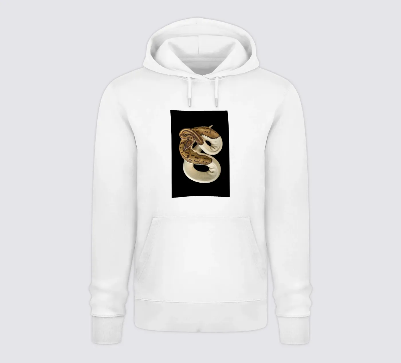 Brown & White Python sweat à capuche de Curious Collections by Marielle Leenders