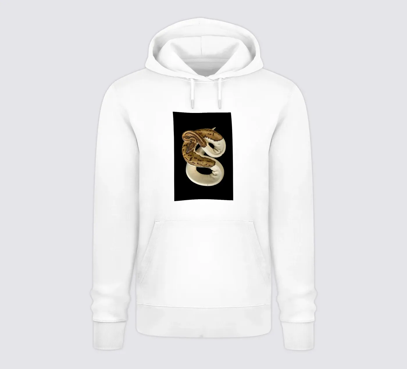 Brown & White Python sweat à capuche de Curious Collections by Marielle Leenders
