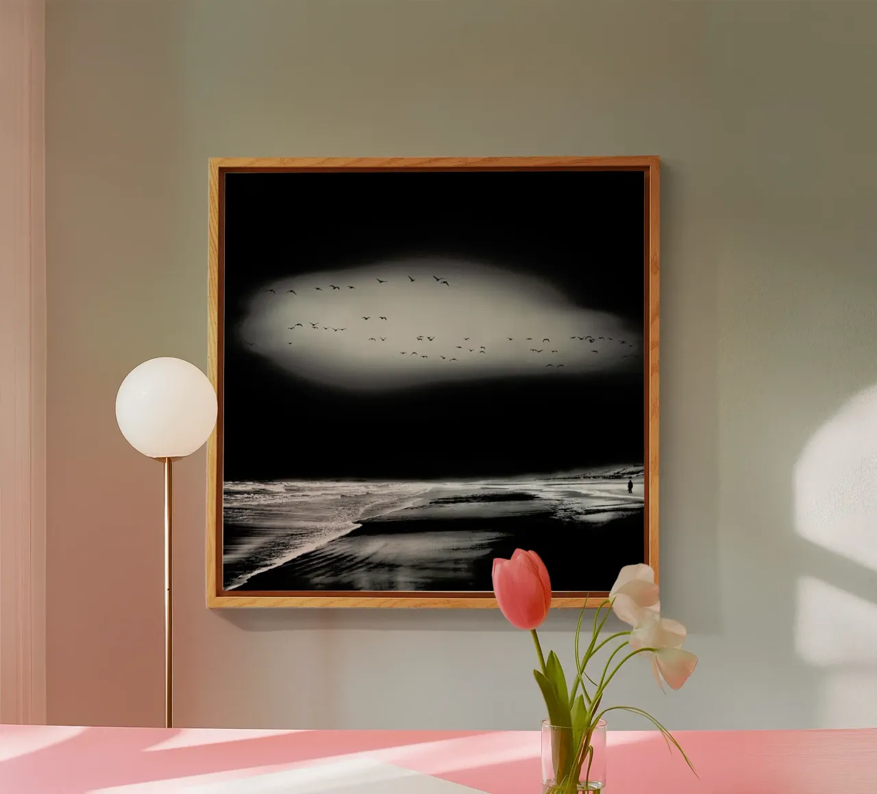 The Song Of The Wet Sands - Piet Flour plexiglass da Pictufy