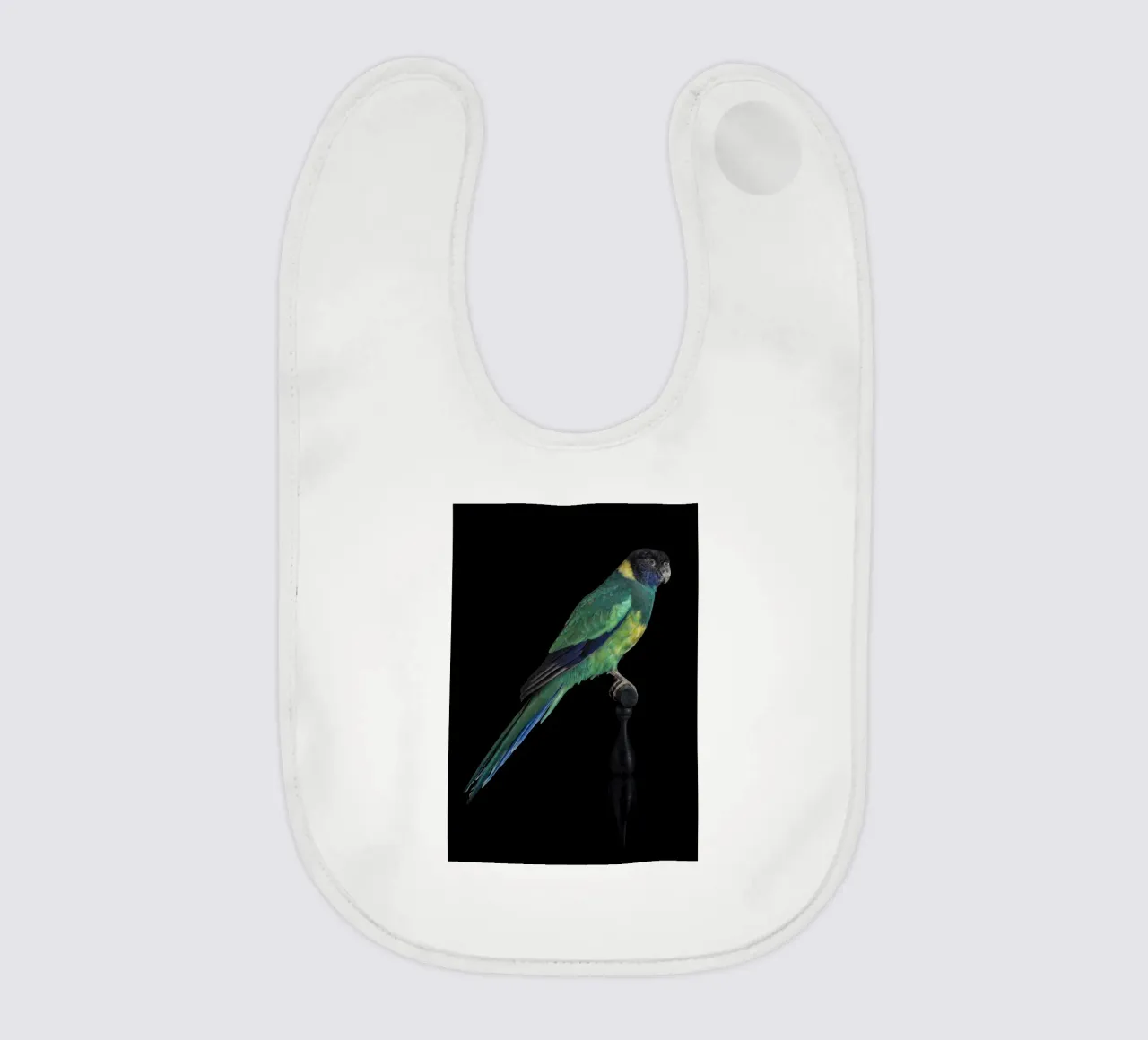 Parakeets bavaglino da Curious Collections by Marielle Leenders