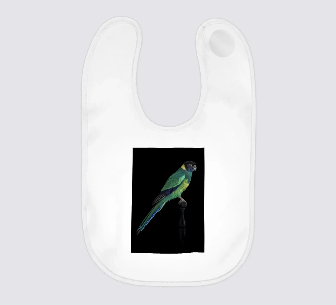 Parakeets bavaglino da Curious Collections by Marielle Leenders