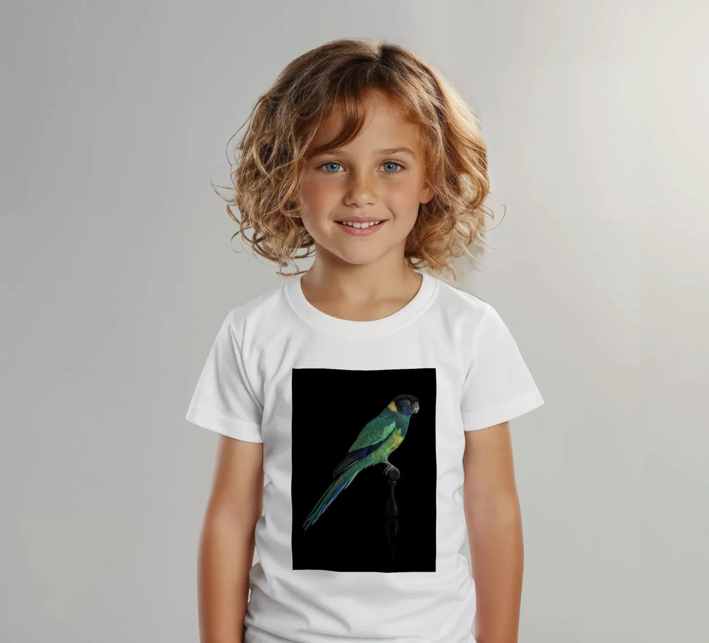 Pappagallini t-shirt bambini da Curious Collections by Marielle Leenders